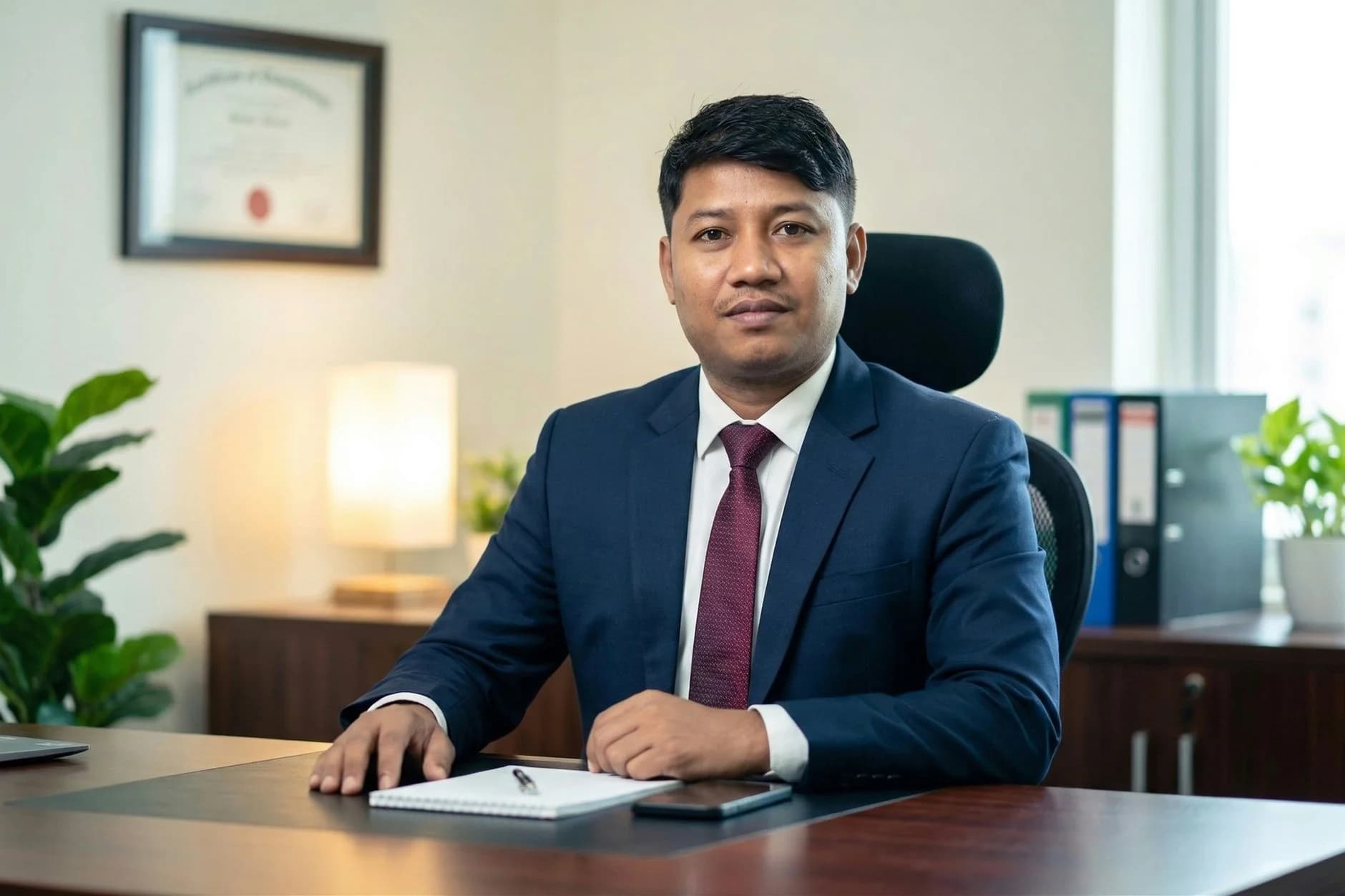 Pakistan-trained management professional reviewing budget and team evidence for New Zealand pathway planning