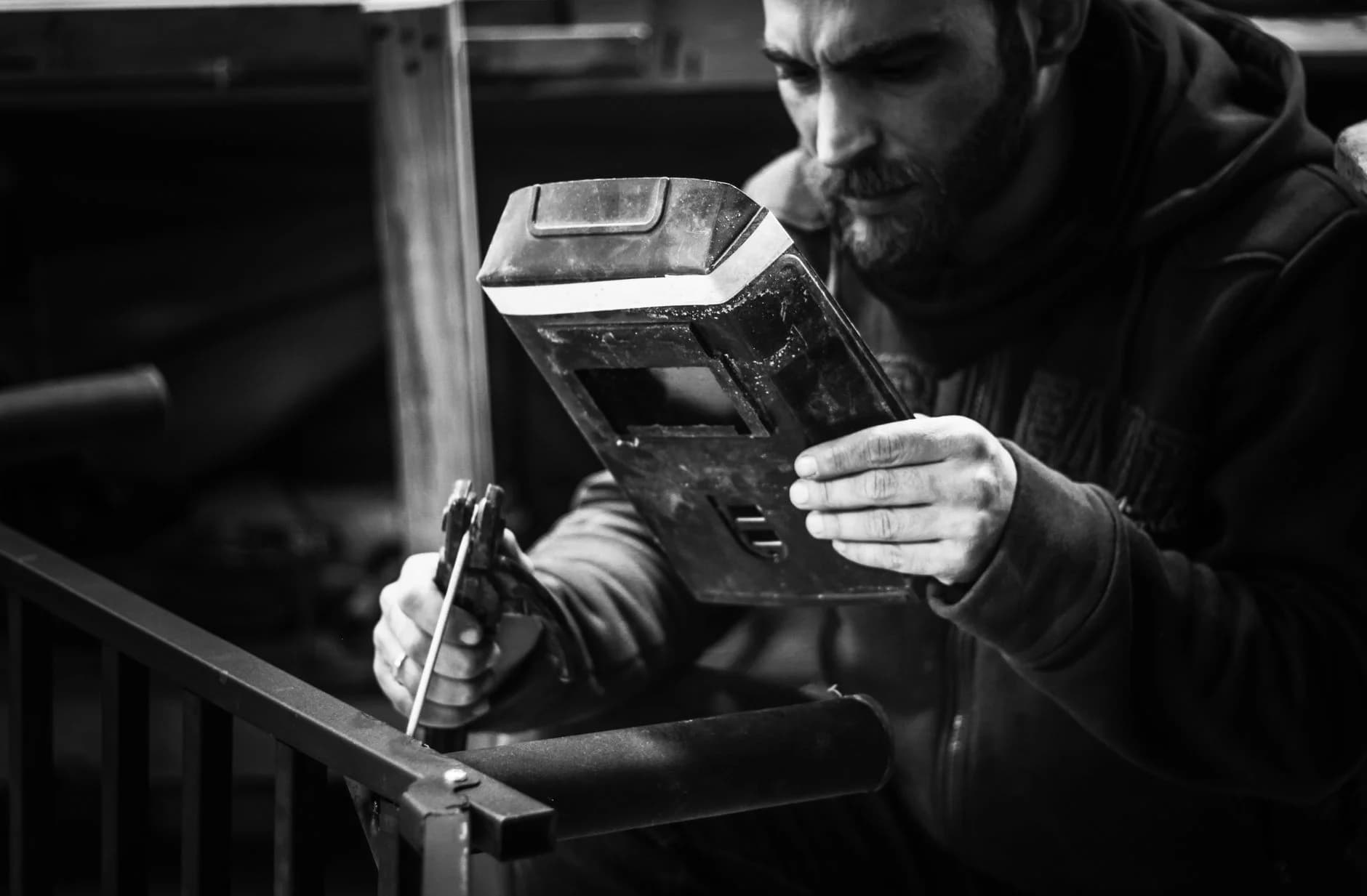 Pakistan-trained welder or fabricator reviewing process, materials and New Zealand employer pathway planning